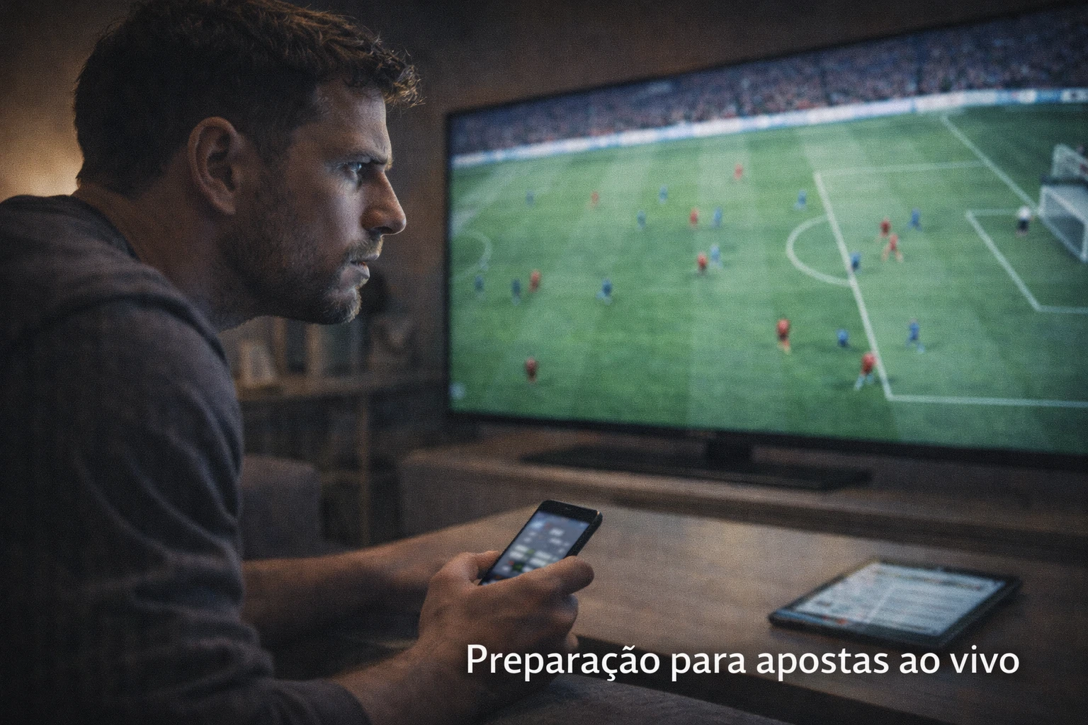 Análise táctica de partida de futebol com foco em padrões de jogo